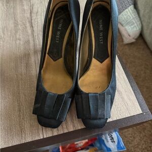 Nine West Black Heeled Shoes